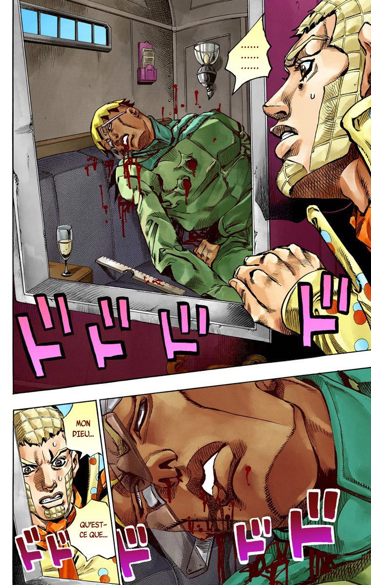 Read JoJo_s Bizarre Adventure Part 7 Steel Ball Run Official Colored FR Manga Online