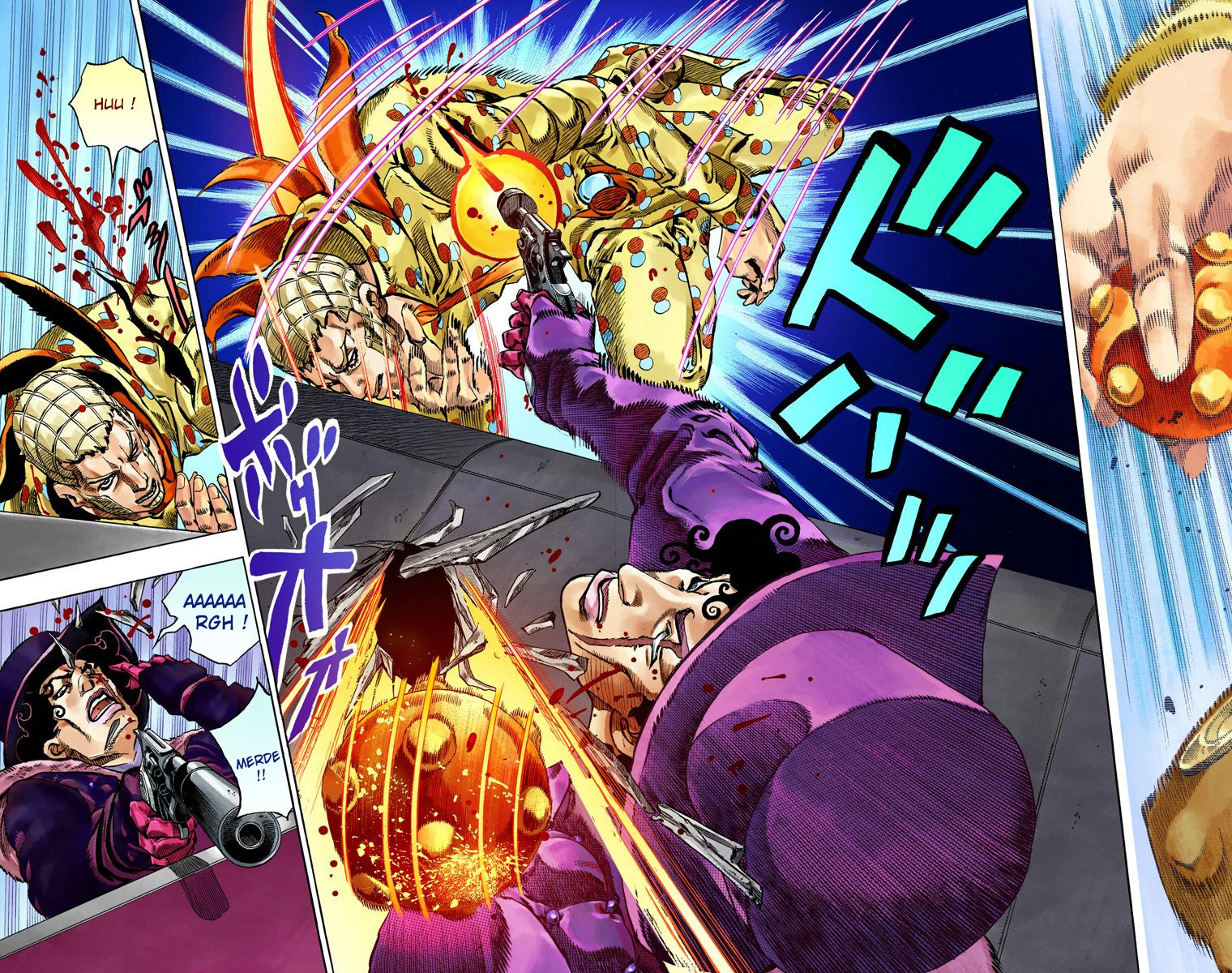 Read JoJo_s Bizarre Adventure Part 7 Steel Ball Run Official Colored FR Manga Online
