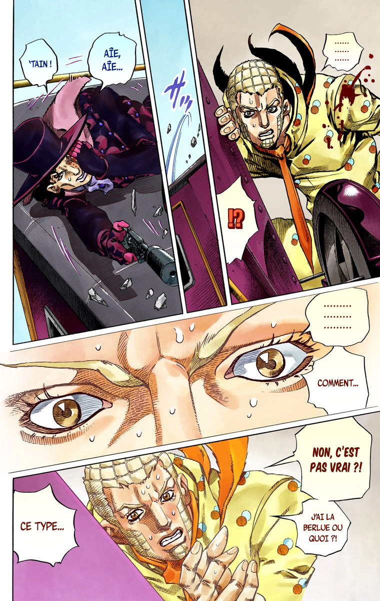 Read JoJo_s Bizarre Adventure Part 7 Steel Ball Run Official Colored FR Manga Online