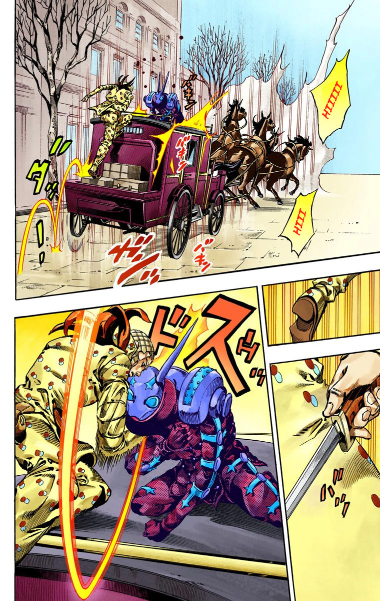 Read JoJo_s Bizarre Adventure Part 7 Steel Ball Run Official Colored FR Manga Online