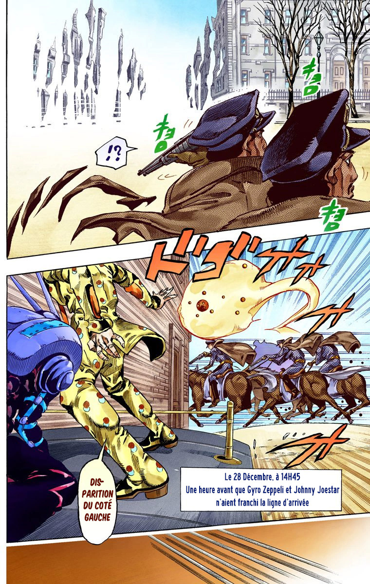 Read JoJo_s Bizarre Adventure Part 7 Steel Ball Run Official Colored FR Manga Online