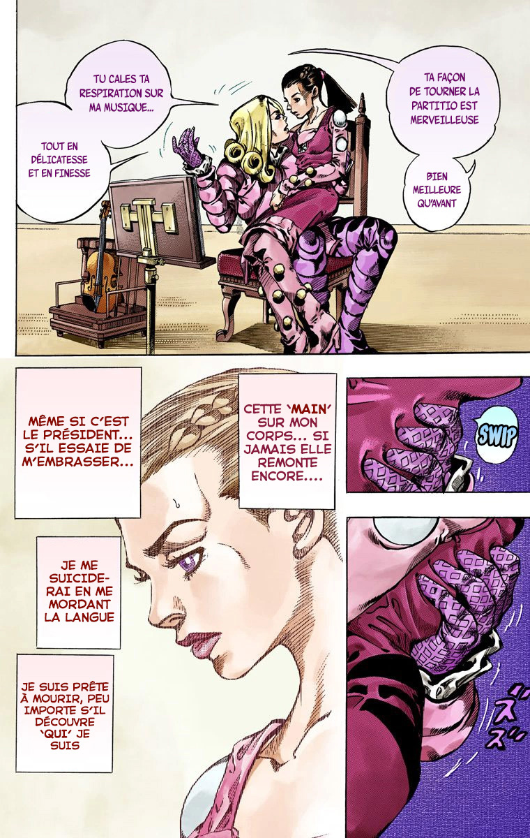 Read JoJo_s Bizarre Adventure Part 7 Steel Ball Run Official Colored FR Manga Online