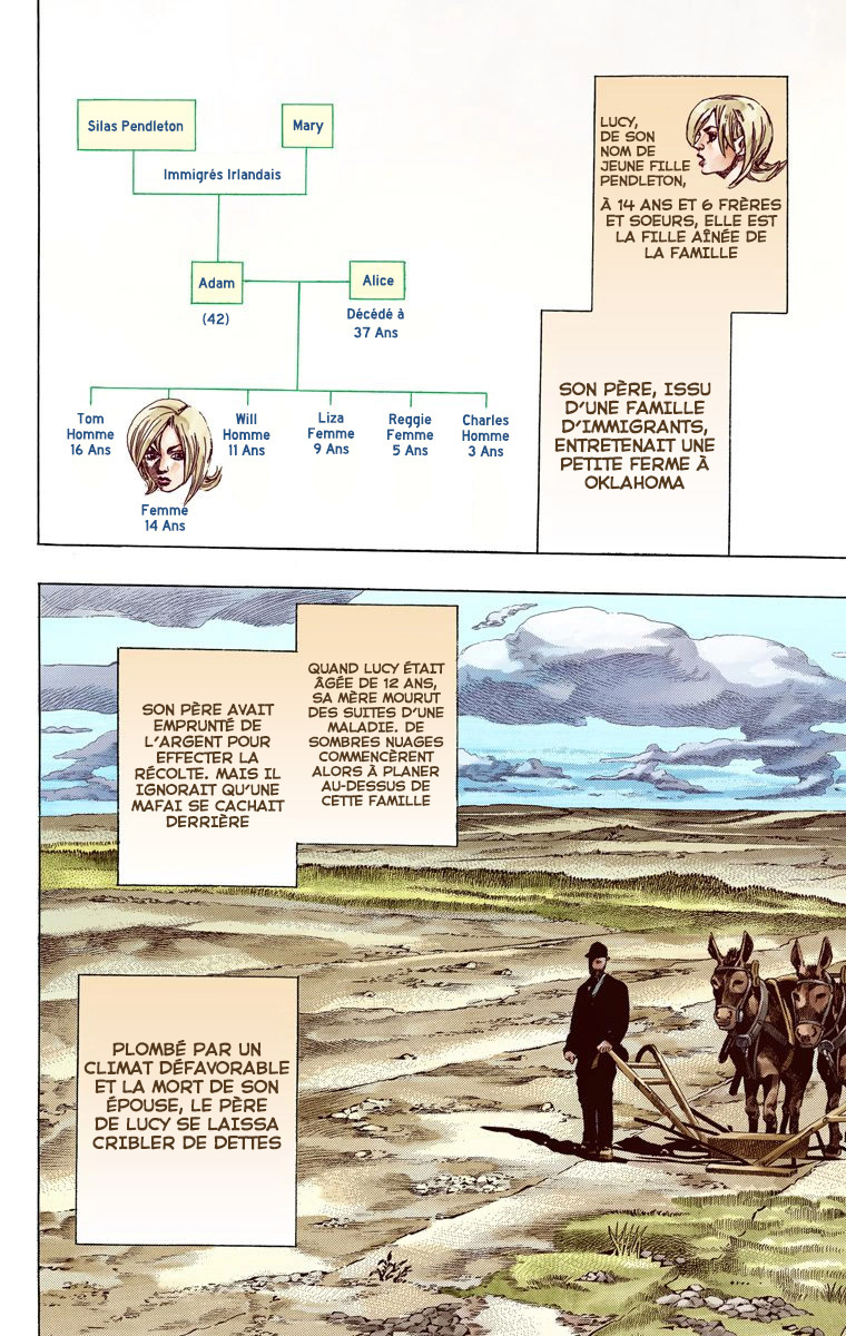 Read JoJo_s Bizarre Adventure Part 7 Steel Ball Run Official Colored FR Manga Online