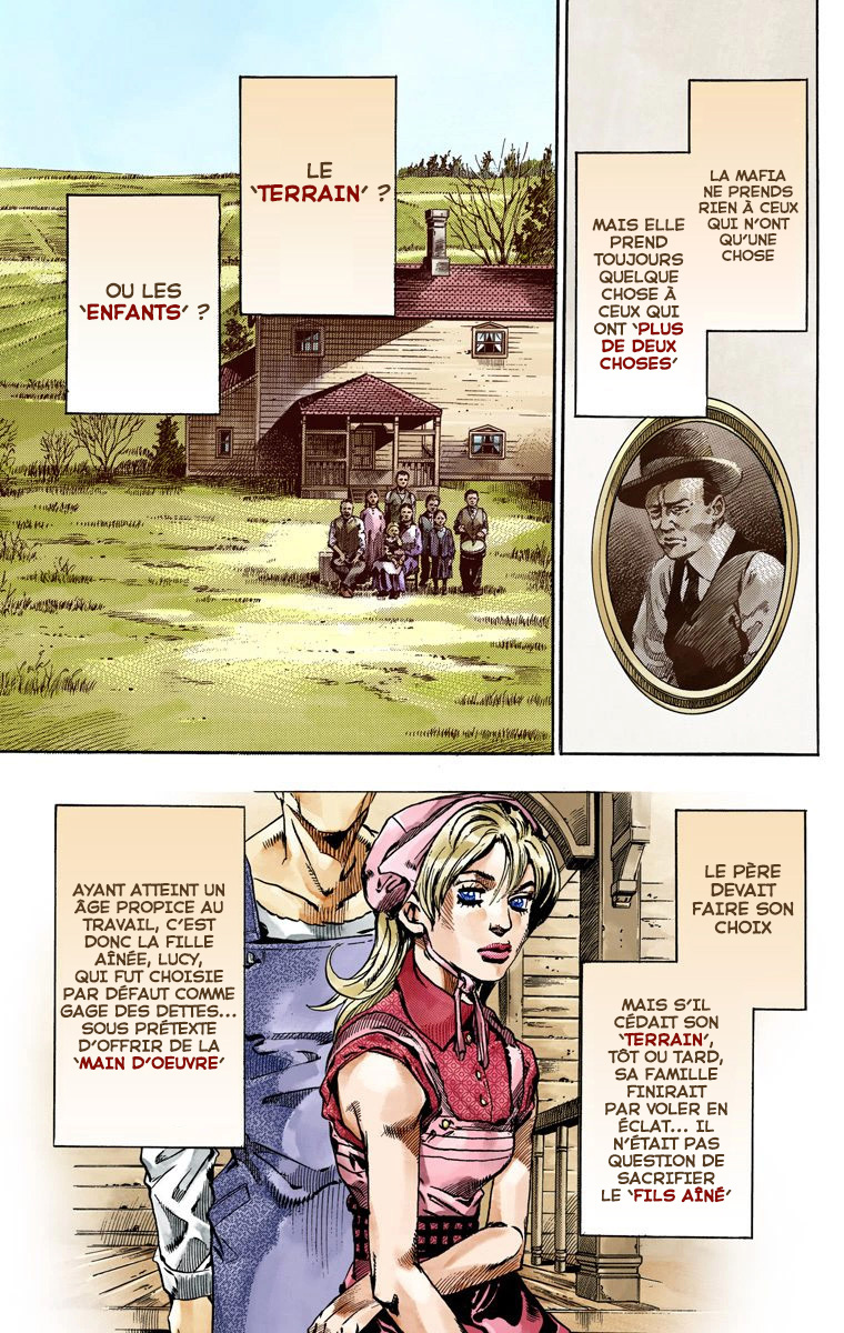 Read JoJo_s Bizarre Adventure Part 7 Steel Ball Run Official Colored FR Manga Online