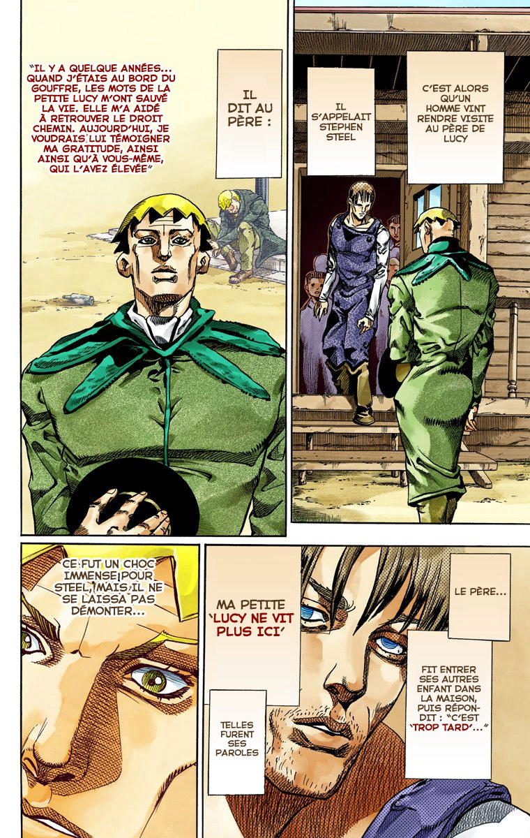 Read JoJo_s Bizarre Adventure Part 7 Steel Ball Run Official Colored FR Manga Online