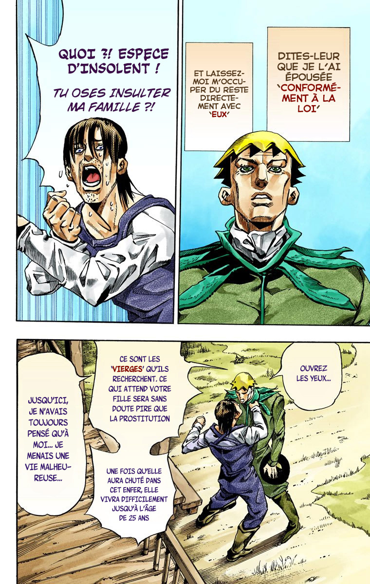 Read JoJo_s Bizarre Adventure Part 7 Steel Ball Run Official Colored FR Manga Online