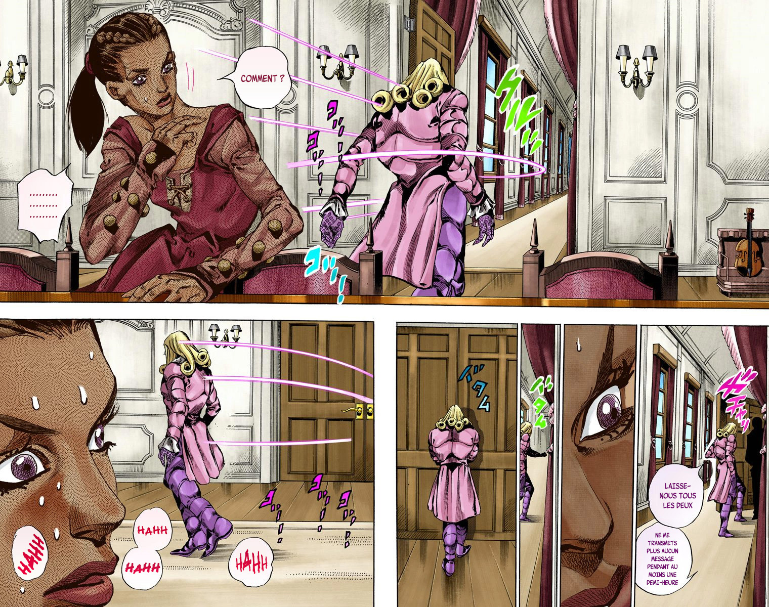 Read JoJo_s Bizarre Adventure Part 7 Steel Ball Run Official Colored FR Manga Online
