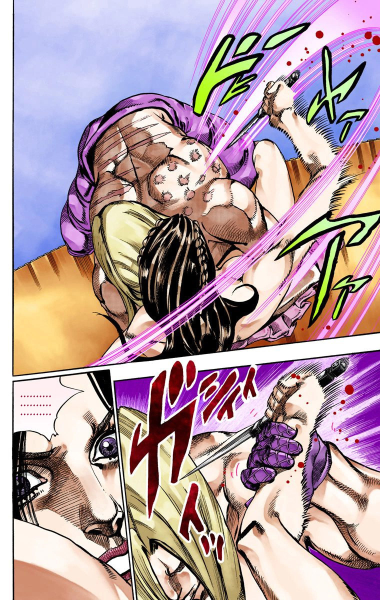 Read JoJo_s Bizarre Adventure Part 7 Steel Ball Run Official Colored FR Manga Online