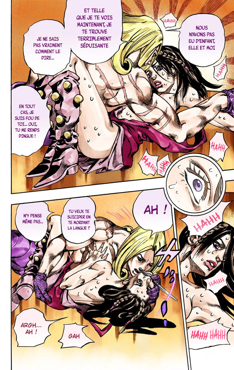 Read JoJo_s Bizarre Adventure Part 7 Steel Ball Run Official Colored FR Manga Online