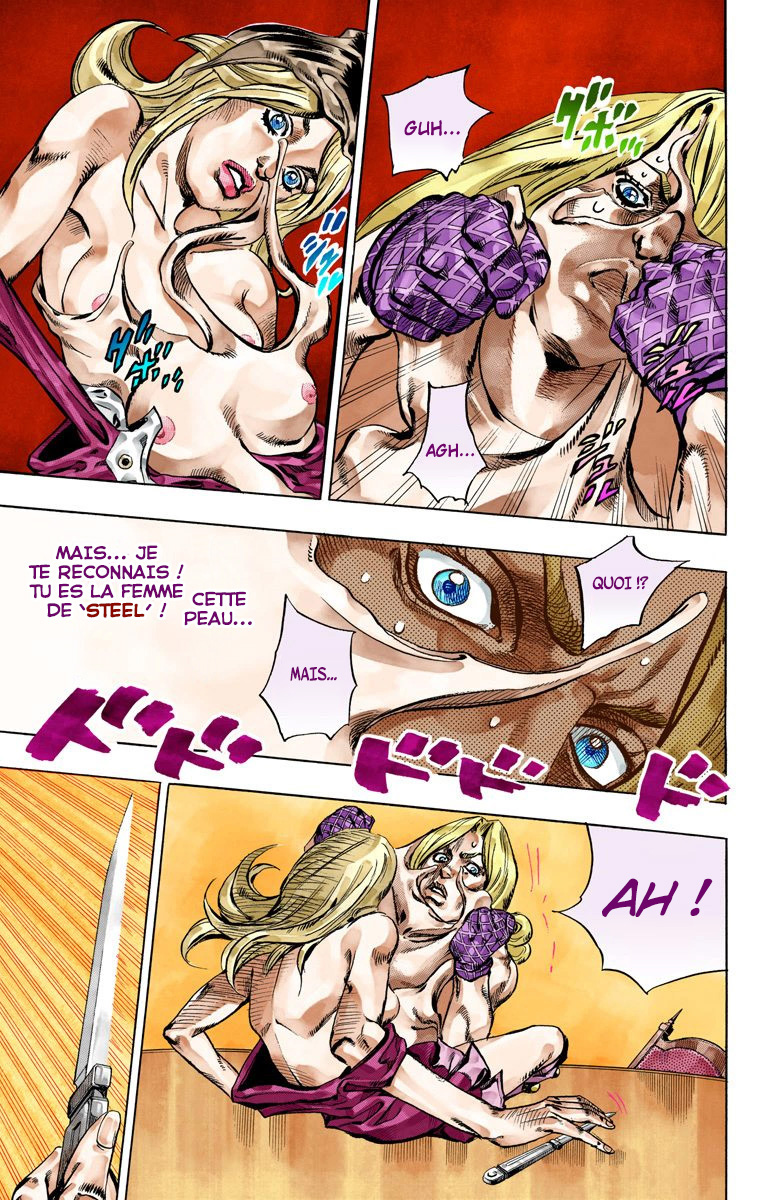 Read JoJo_s Bizarre Adventure Part 7 Steel Ball Run Official Colored FR Manga Online