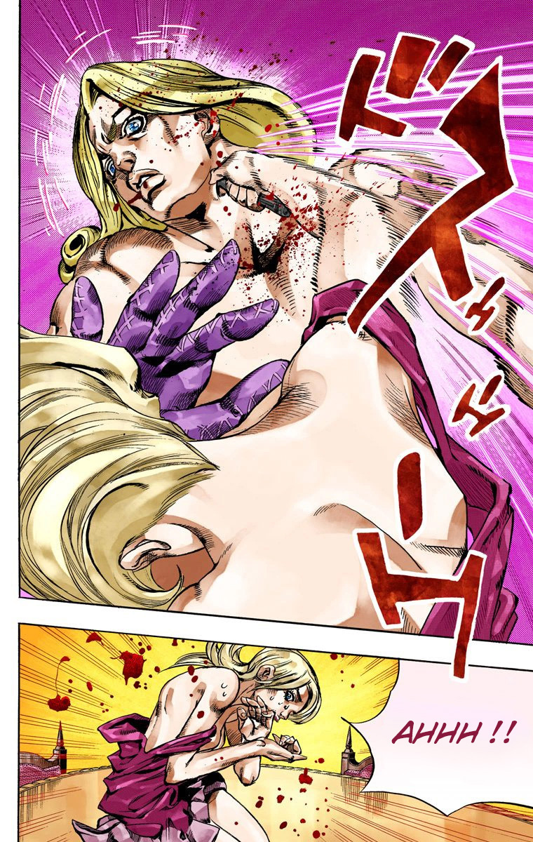 Read JoJo_s Bizarre Adventure Part 7 Steel Ball Run Official Colored FR Manga Online