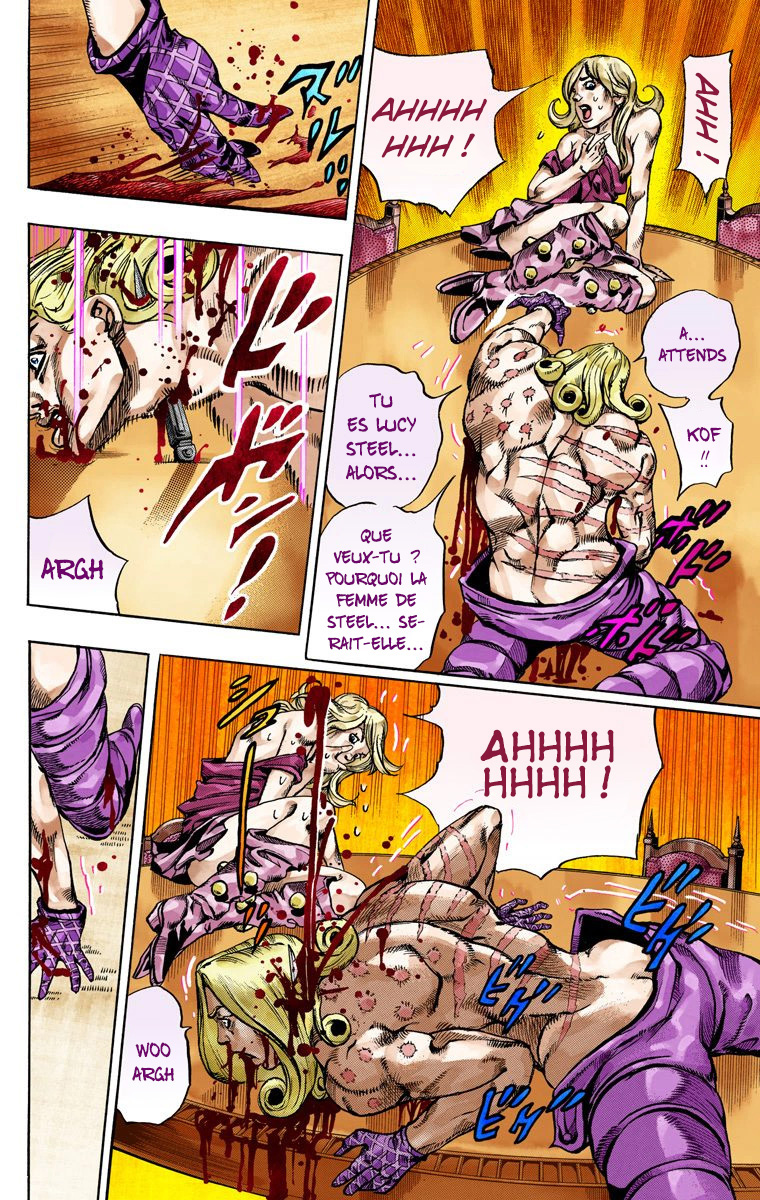 Read JoJo_s Bizarre Adventure Part 7 Steel Ball Run Official Colored FR Manga Online