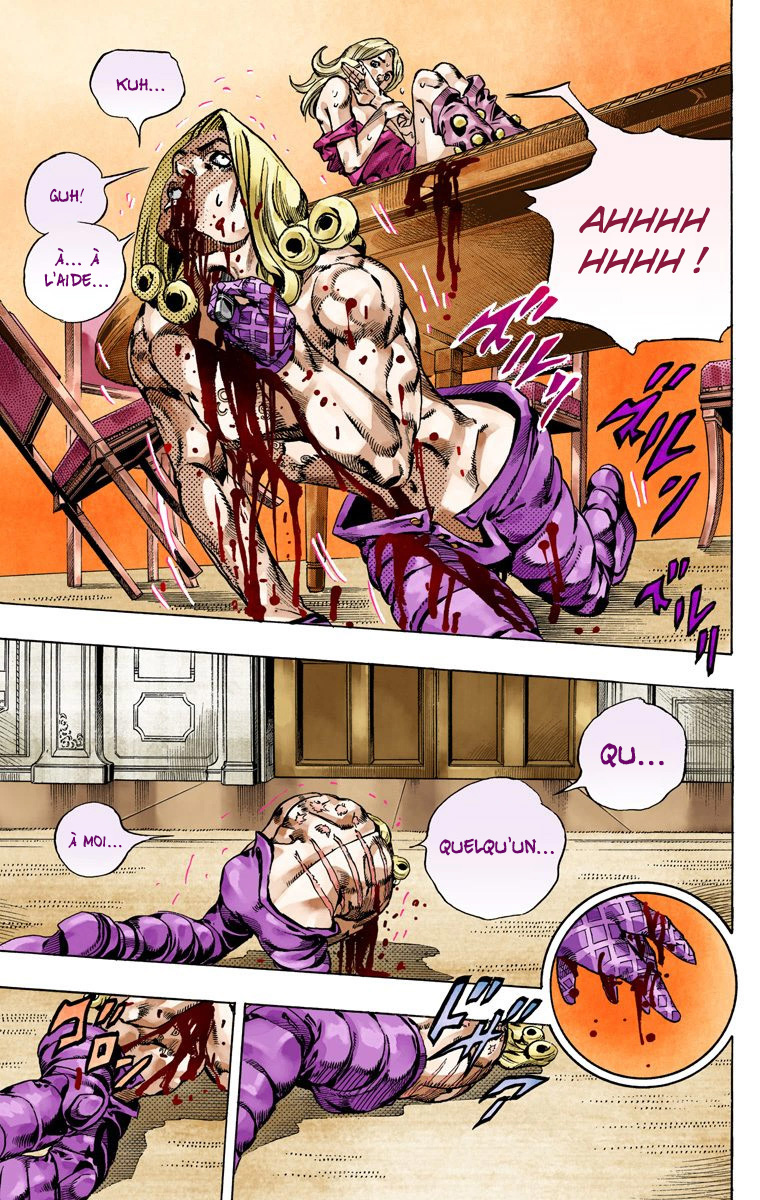 Read JoJo_s Bizarre Adventure Part 7 Steel Ball Run Official Colored FR Manga Online