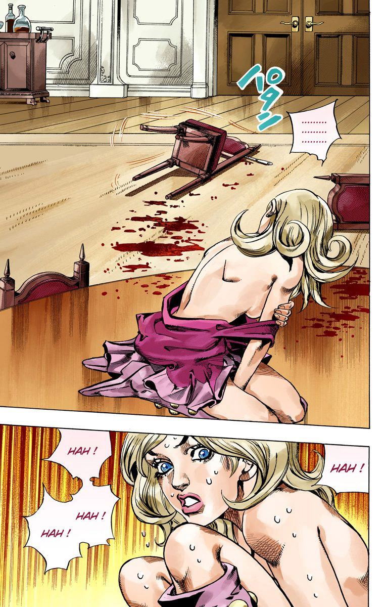 Read JoJo_s Bizarre Adventure Part 7 Steel Ball Run Official Colored FR Manga Online