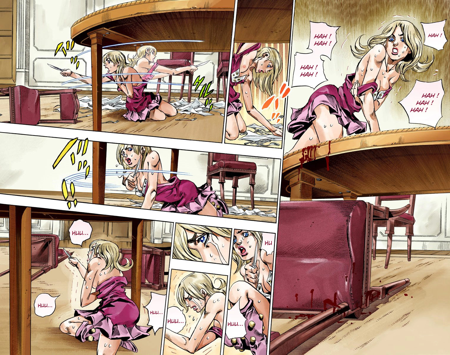 Read JoJo_s Bizarre Adventure Part 7 Steel Ball Run Official Colored FR Manga Online