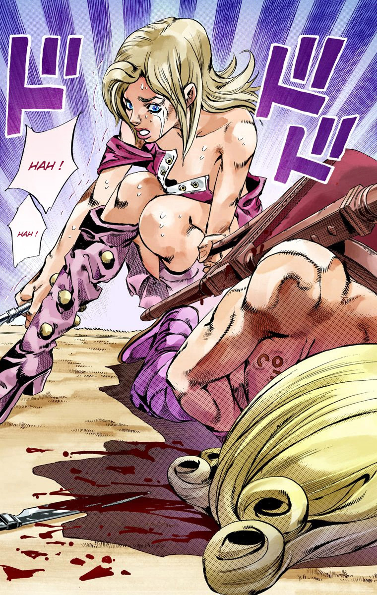 Read JoJo_s Bizarre Adventure Part 7 Steel Ball Run Official Colored FR Manga Online