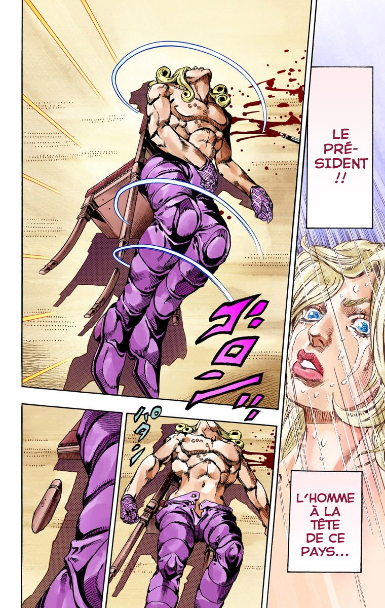Read JoJo_s Bizarre Adventure Part 7 Steel Ball Run Official Colored FR Manga Online