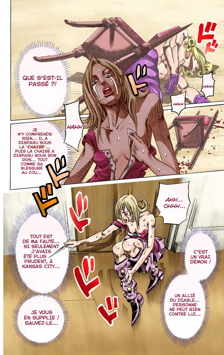 Read JoJo_s Bizarre Adventure Part 7 Steel Ball Run Official Colored FR Manga Online