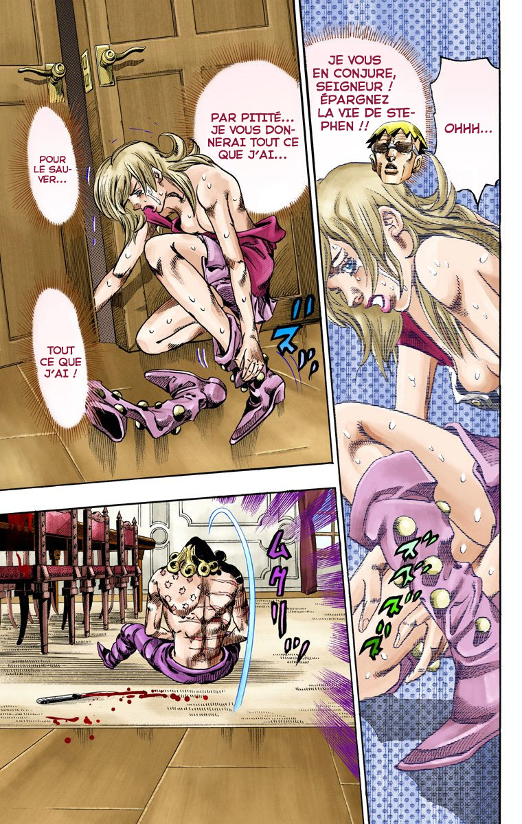 Read JoJo_s Bizarre Adventure Part 7 Steel Ball Run Official Colored FR Manga Online