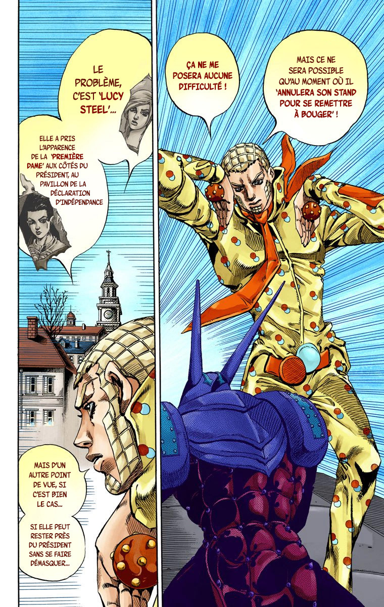 Read JoJo_s Bizarre Adventure Part 7 Steel Ball Run Official Colored FR Manga Online