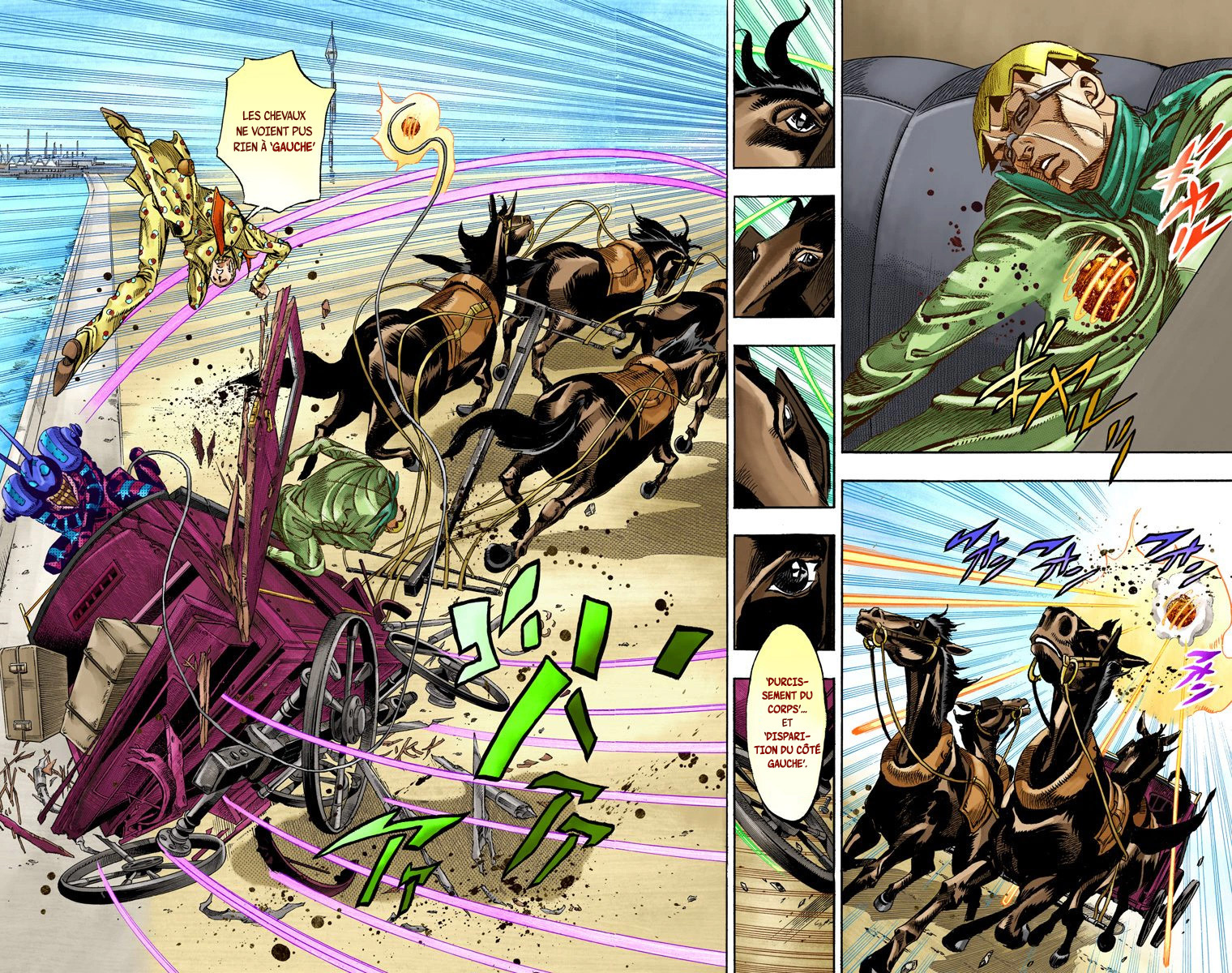 Read JoJo_s Bizarre Adventure Part 7 Steel Ball Run Official Colored FR Manga Online