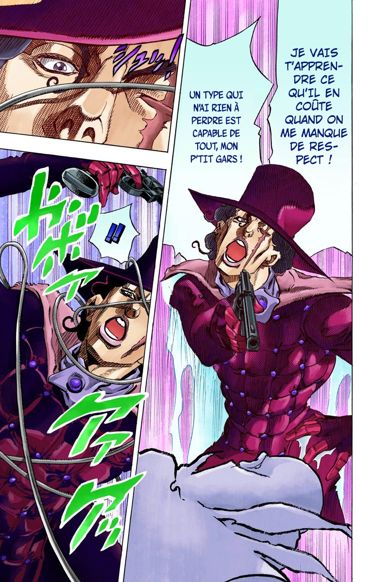 Read JoJo_s Bizarre Adventure Part 7 Steel Ball Run Official Colored FR Manga Online