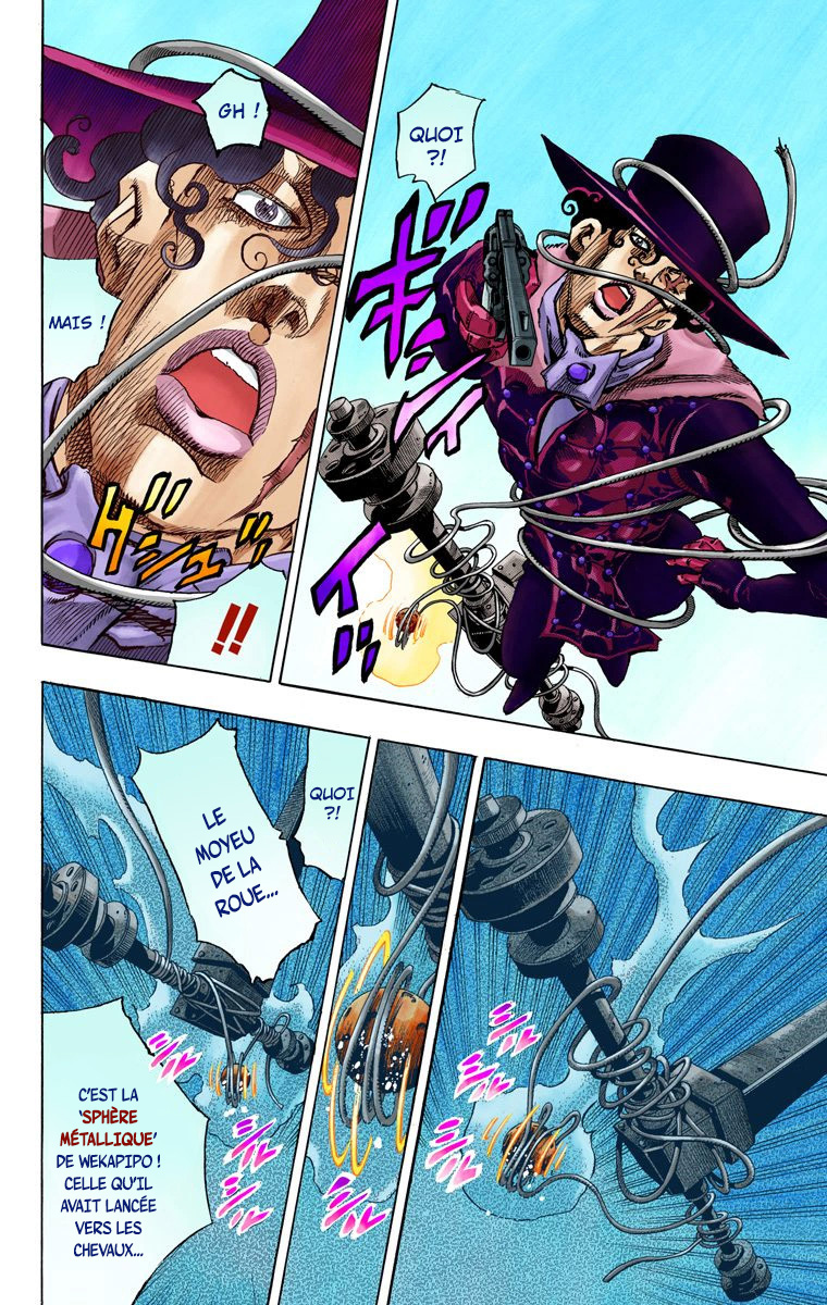 Read JoJo_s Bizarre Adventure Part 7 Steel Ball Run Official Colored FR Manga Online