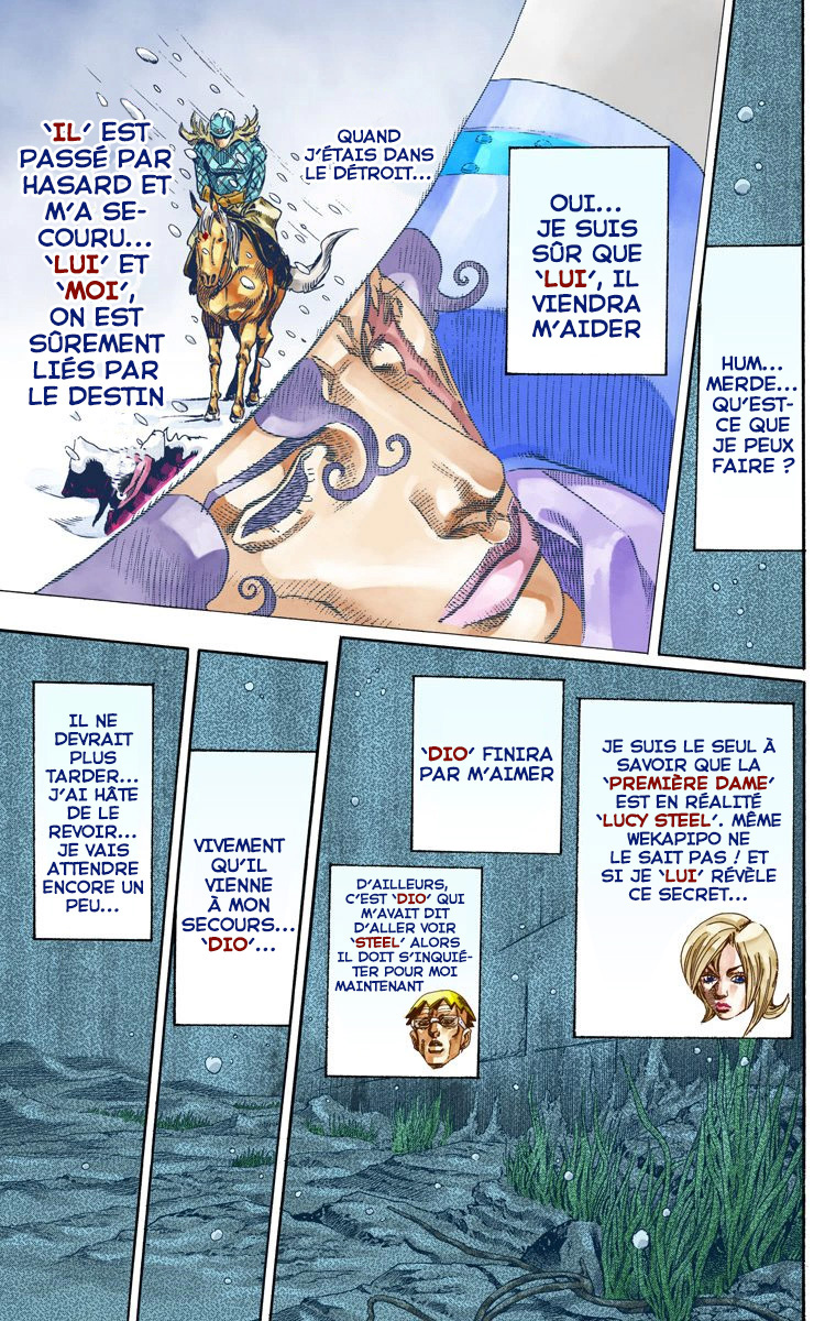 Read JoJo_s Bizarre Adventure Part 7 Steel Ball Run Official Colored FR Manga Online