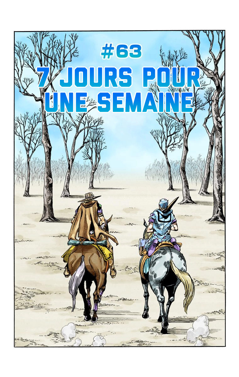 Read JoJo_s Bizarre Adventure Part 7 Steel Ball Run Official Colored FR Manga Online