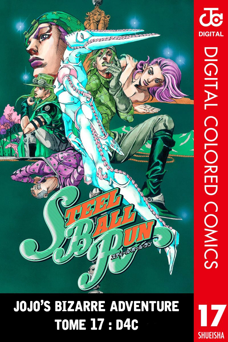Read JoJo_s Bizarre Adventure Part 7 Steel Ball Run Official Colored FR Manga Online