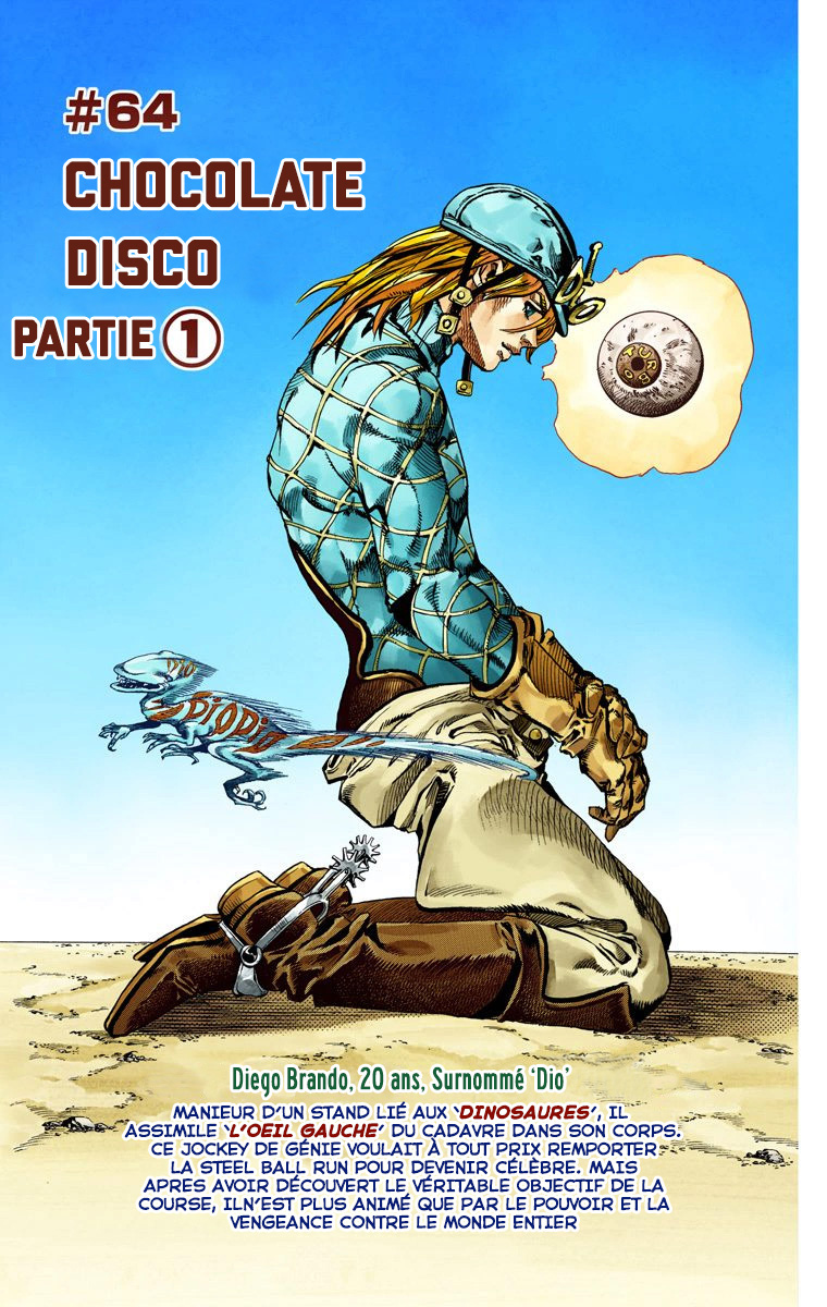 Read JoJo_s Bizarre Adventure Part 7 Steel Ball Run Official Colored FR Manga Online