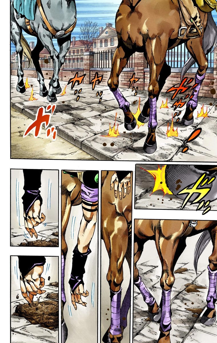 Read JoJo_s Bizarre Adventure Part 7 Steel Ball Run Official Colored FR Manga Online