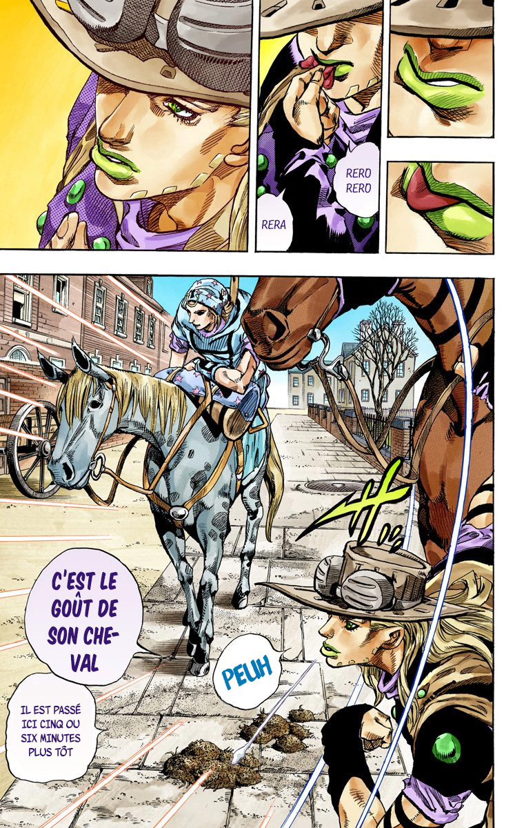 Read JoJo_s Bizarre Adventure Part 7 Steel Ball Run Official Colored FR Manga Online