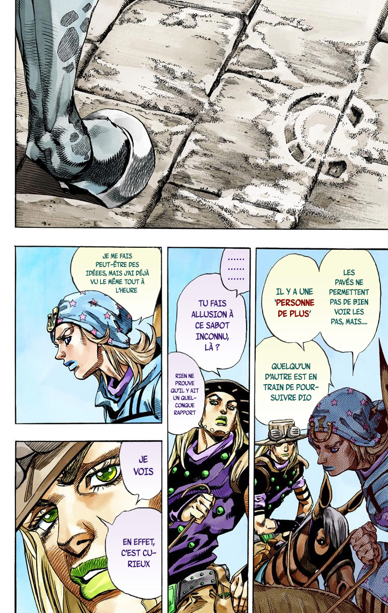Read JoJo_s Bizarre Adventure Part 7 Steel Ball Run Official Colored FR Manga Online
