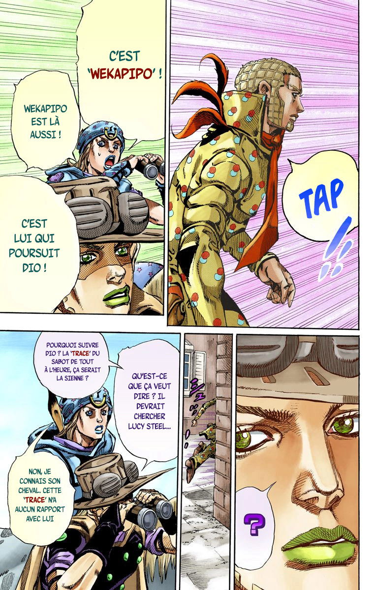 Read JoJo_s Bizarre Adventure Part 7 Steel Ball Run Official Colored FR Manga Online