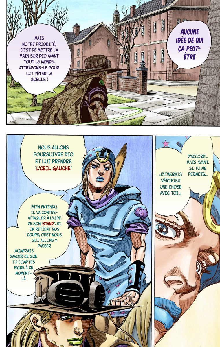 Read JoJo_s Bizarre Adventure Part 7 Steel Ball Run Official Colored FR Manga Online
