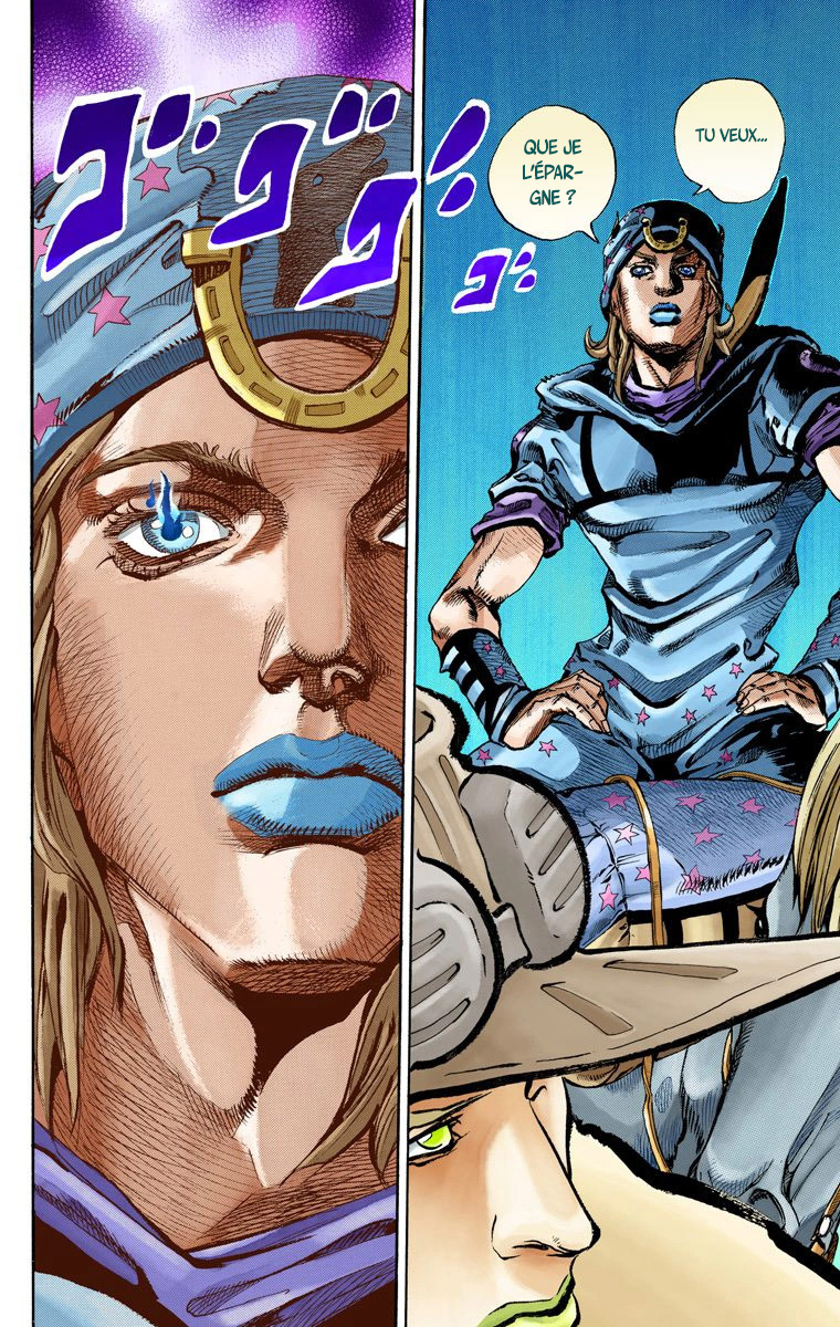 Read JoJo_s Bizarre Adventure Part 7 Steel Ball Run Official Colored FR Manga Online