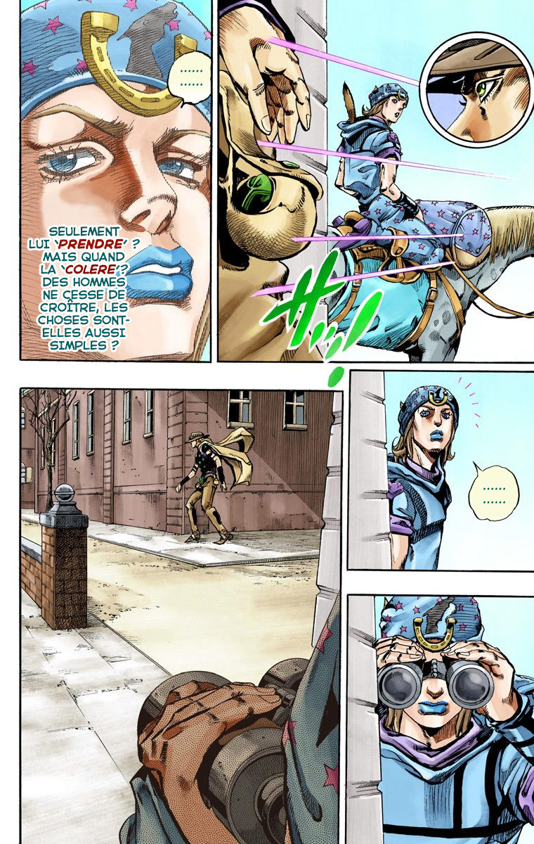 Read JoJo_s Bizarre Adventure Part 7 Steel Ball Run Official Colored FR Manga Online
