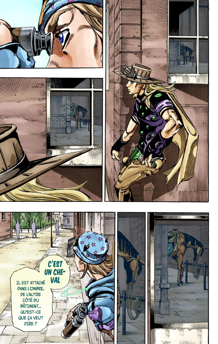 Read JoJo_s Bizarre Adventure Part 7 Steel Ball Run Official Colored FR Manga Online