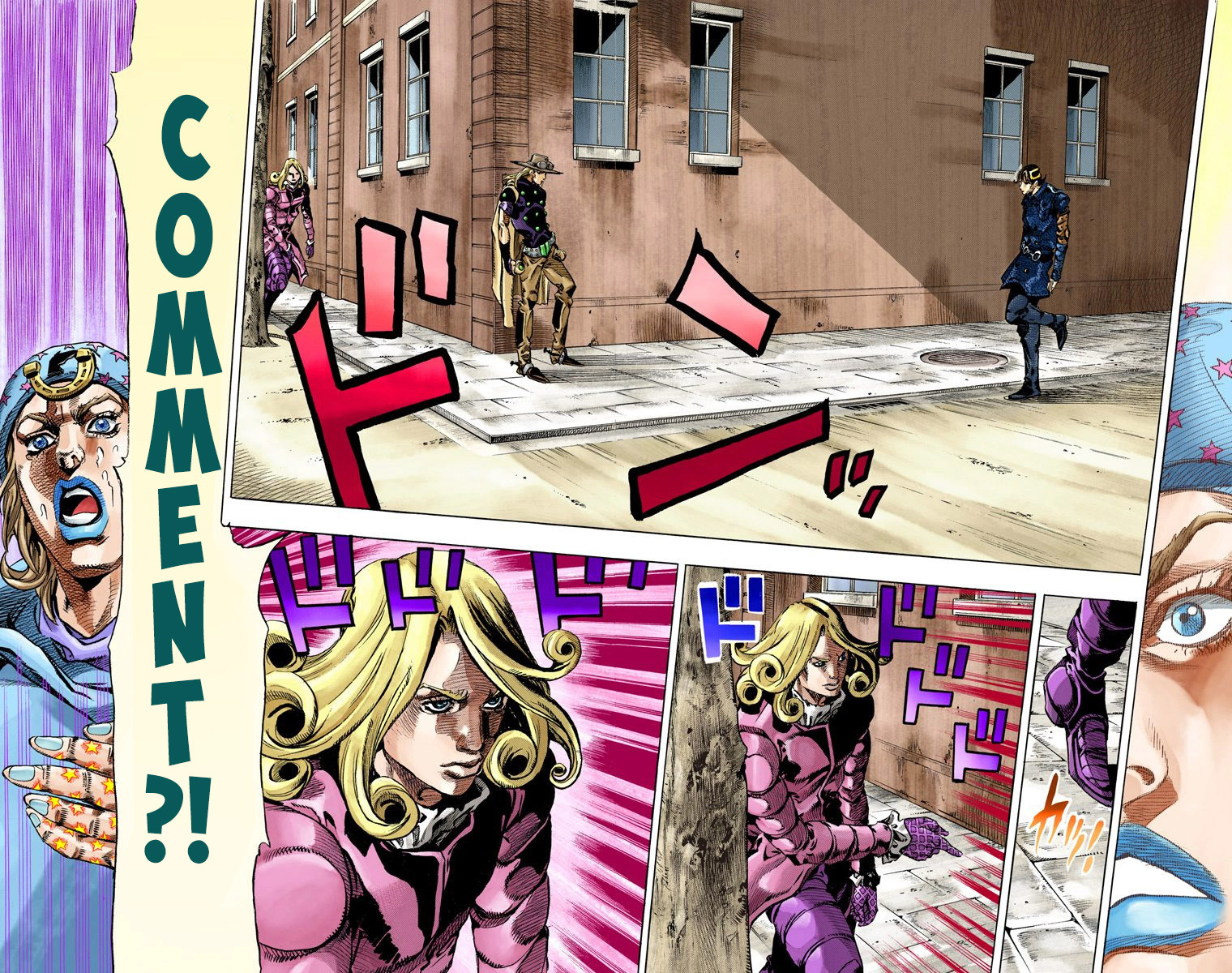 Read JoJo_s Bizarre Adventure Part 7 Steel Ball Run Official Colored FR Manga Online