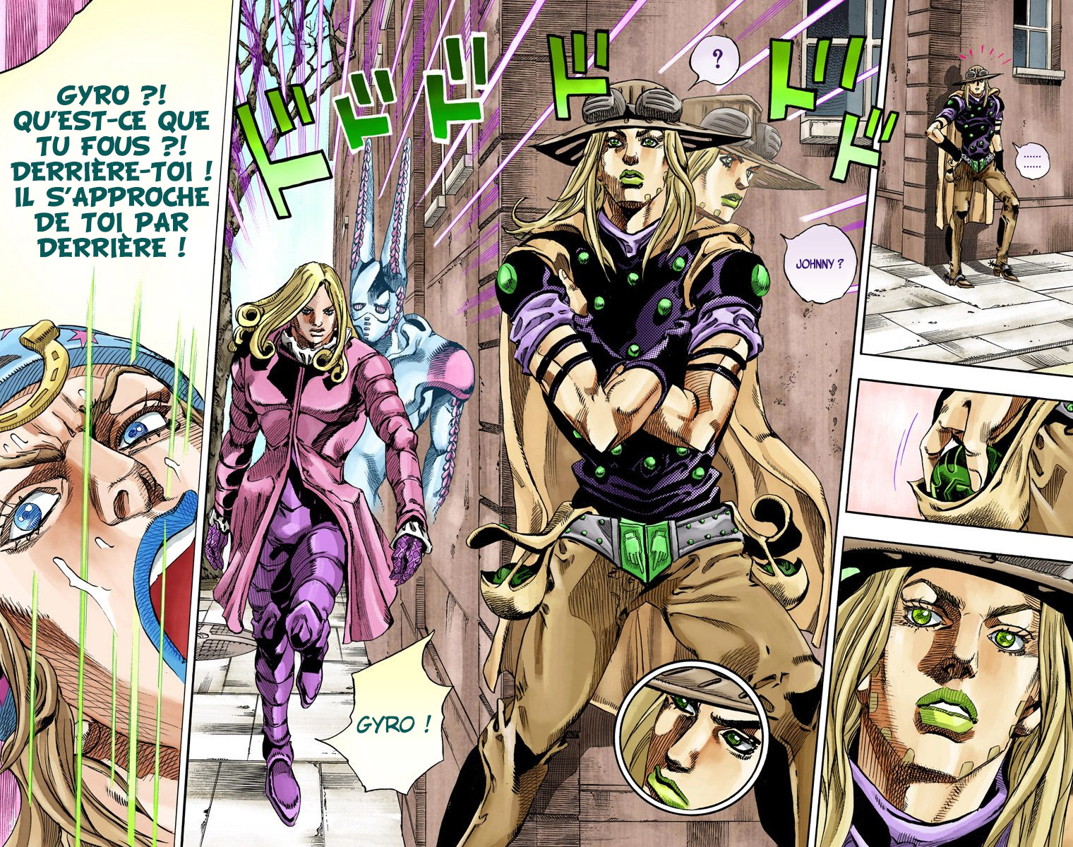 Read JoJo_s Bizarre Adventure Part 7 Steel Ball Run Official Colored FR Manga Online