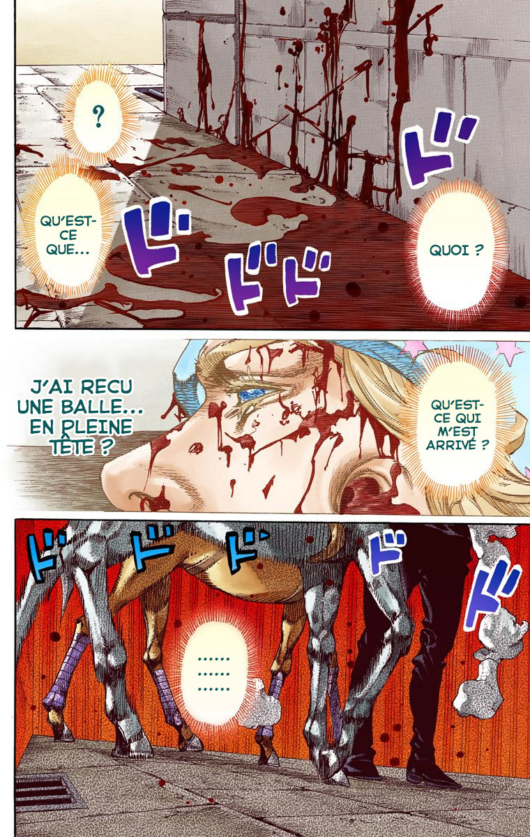 Read JoJo_s Bizarre Adventure Part 7 Steel Ball Run Official Colored FR Manga Online