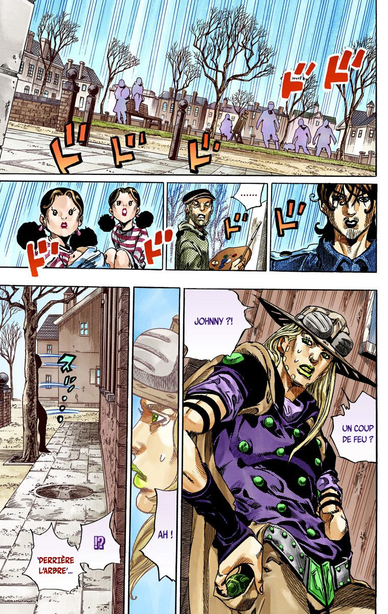 Read JoJo_s Bizarre Adventure Part 7 Steel Ball Run Official Colored FR Manga Online