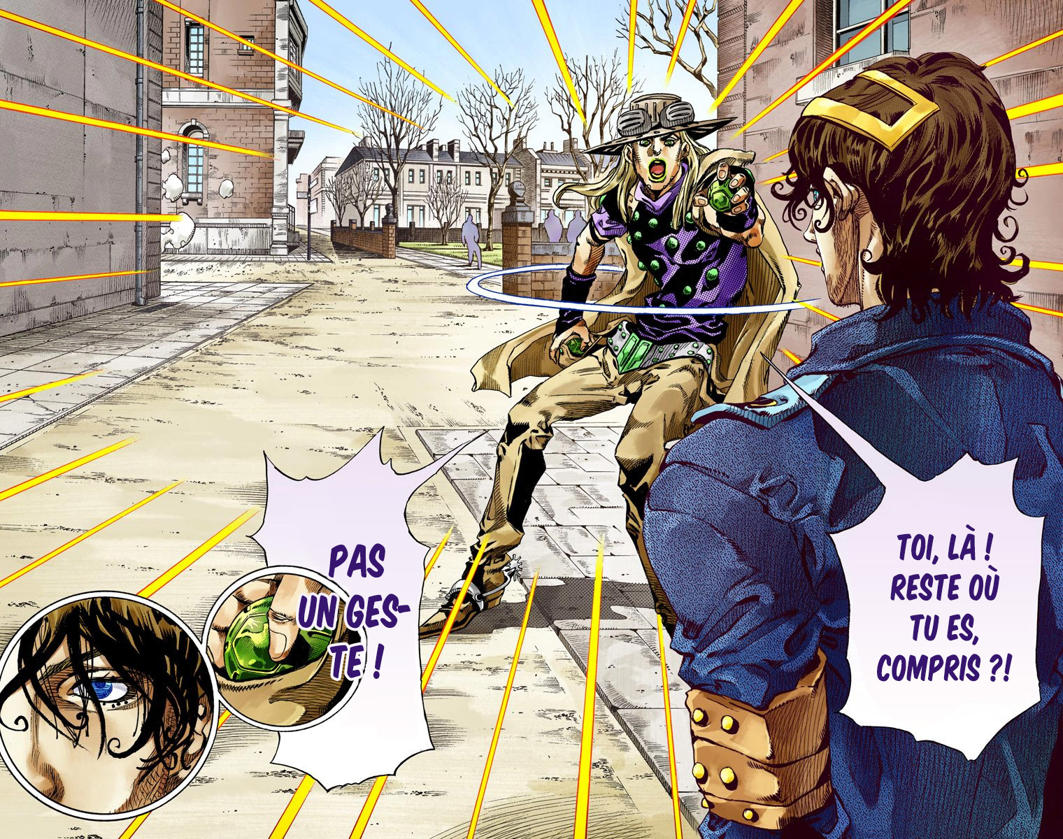 Read JoJo_s Bizarre Adventure Part 7 Steel Ball Run Official Colored FR Manga Online