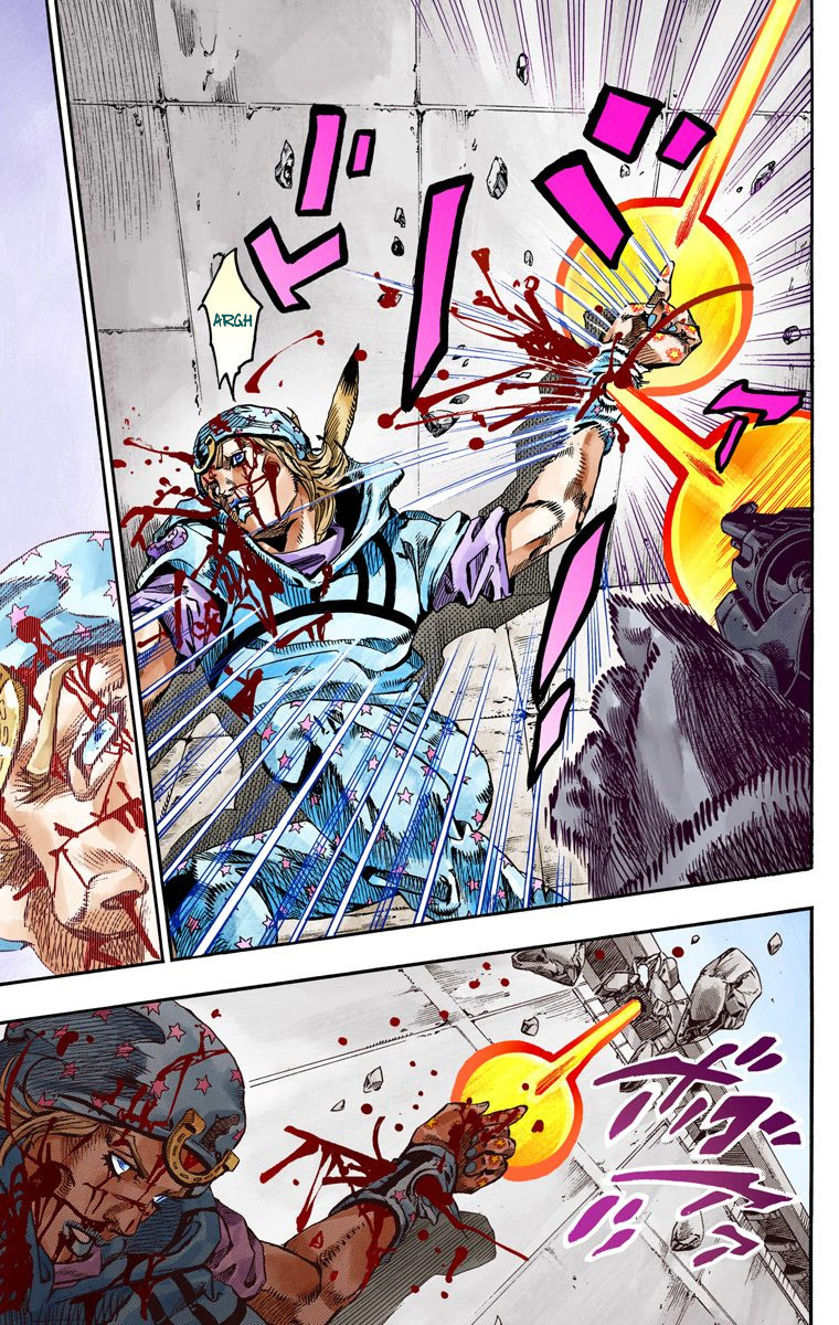 Read JoJo_s Bizarre Adventure Part 7 Steel Ball Run Official Colored FR Manga Online