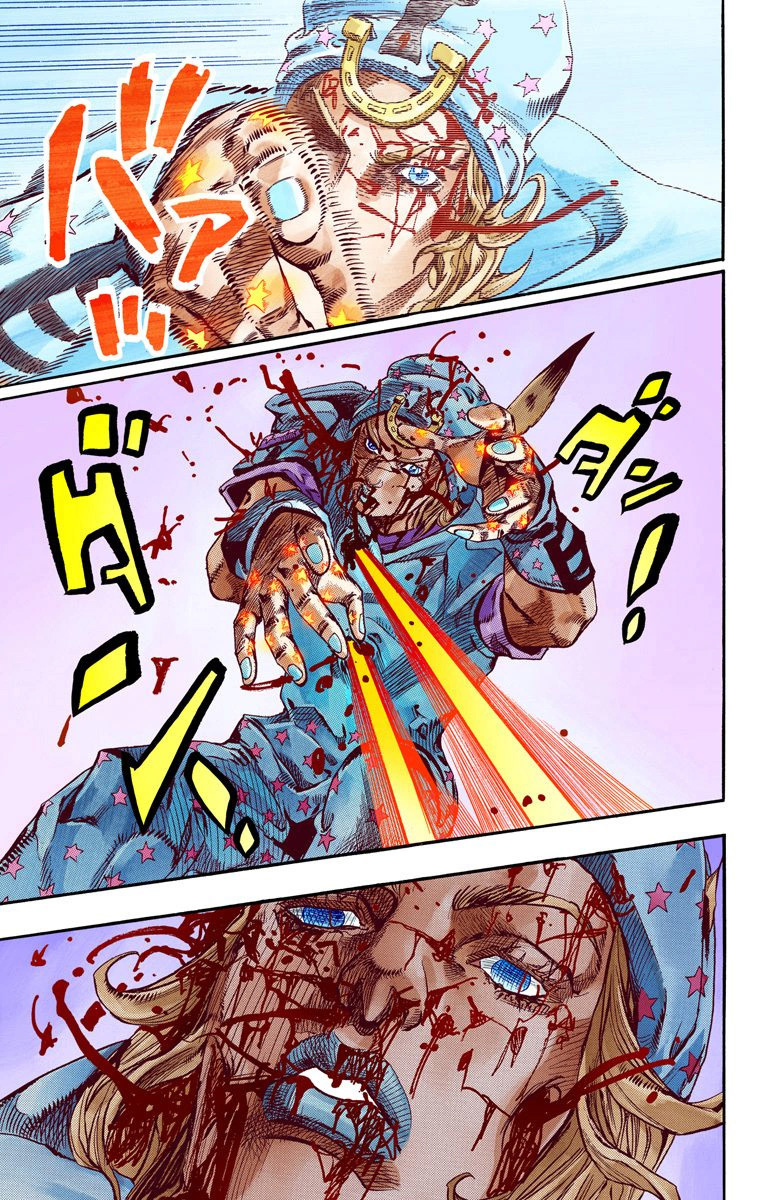 Read JoJo_s Bizarre Adventure Part 7 Steel Ball Run Official Colored FR Manga Online