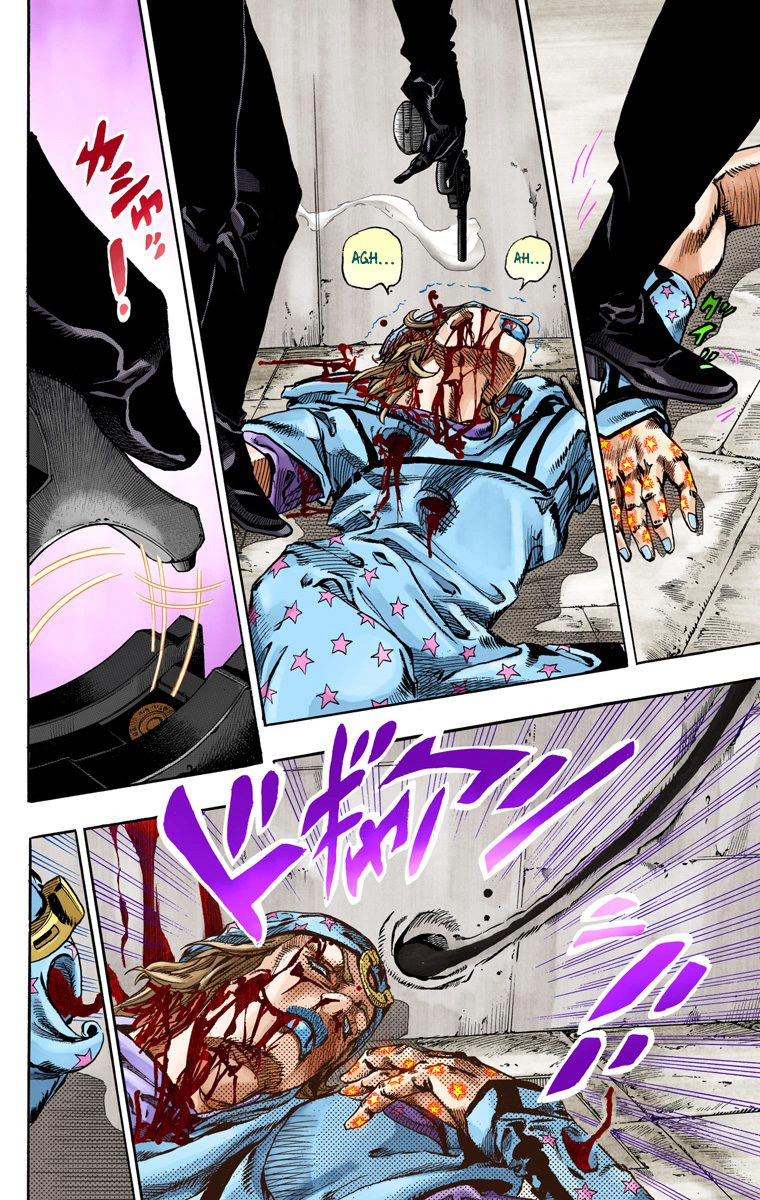 Read JoJo_s Bizarre Adventure Part 7 Steel Ball Run Official Colored FR Manga Online