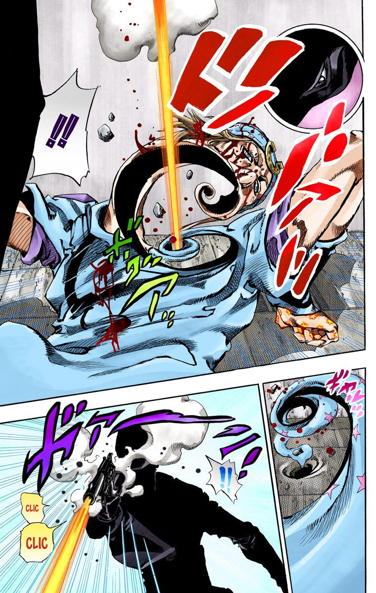 Read JoJo_s Bizarre Adventure Part 7 Steel Ball Run Official Colored FR Manga Online