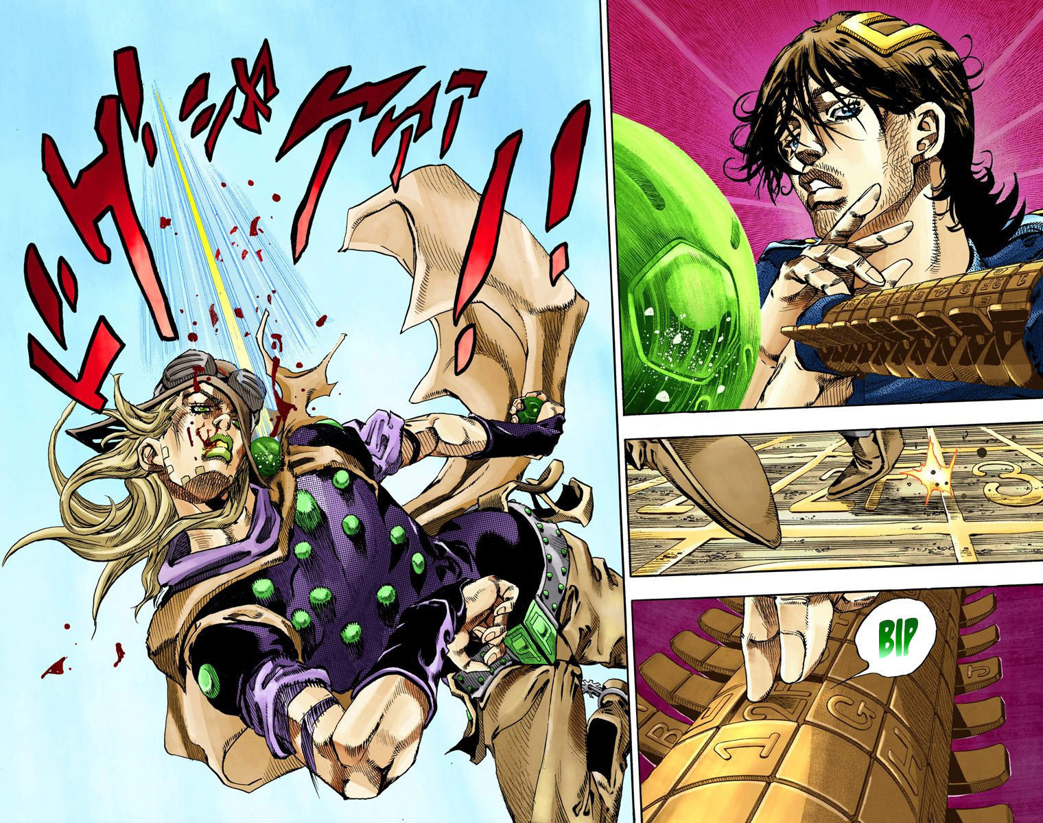 Read JoJo_s Bizarre Adventure Part 7 Steel Ball Run Official Colored FR Manga Online