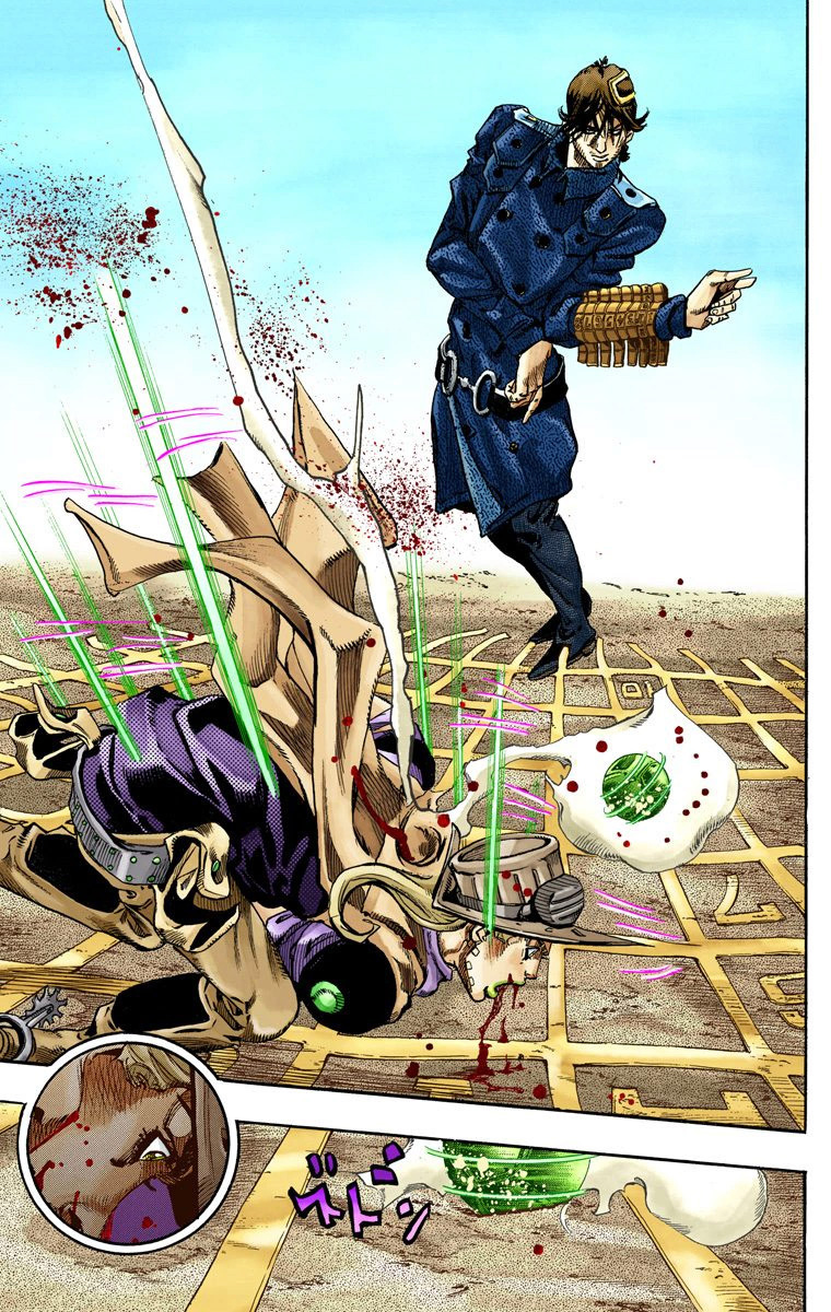 Read JoJo_s Bizarre Adventure Part 7 Steel Ball Run Official Colored FR Manga Online